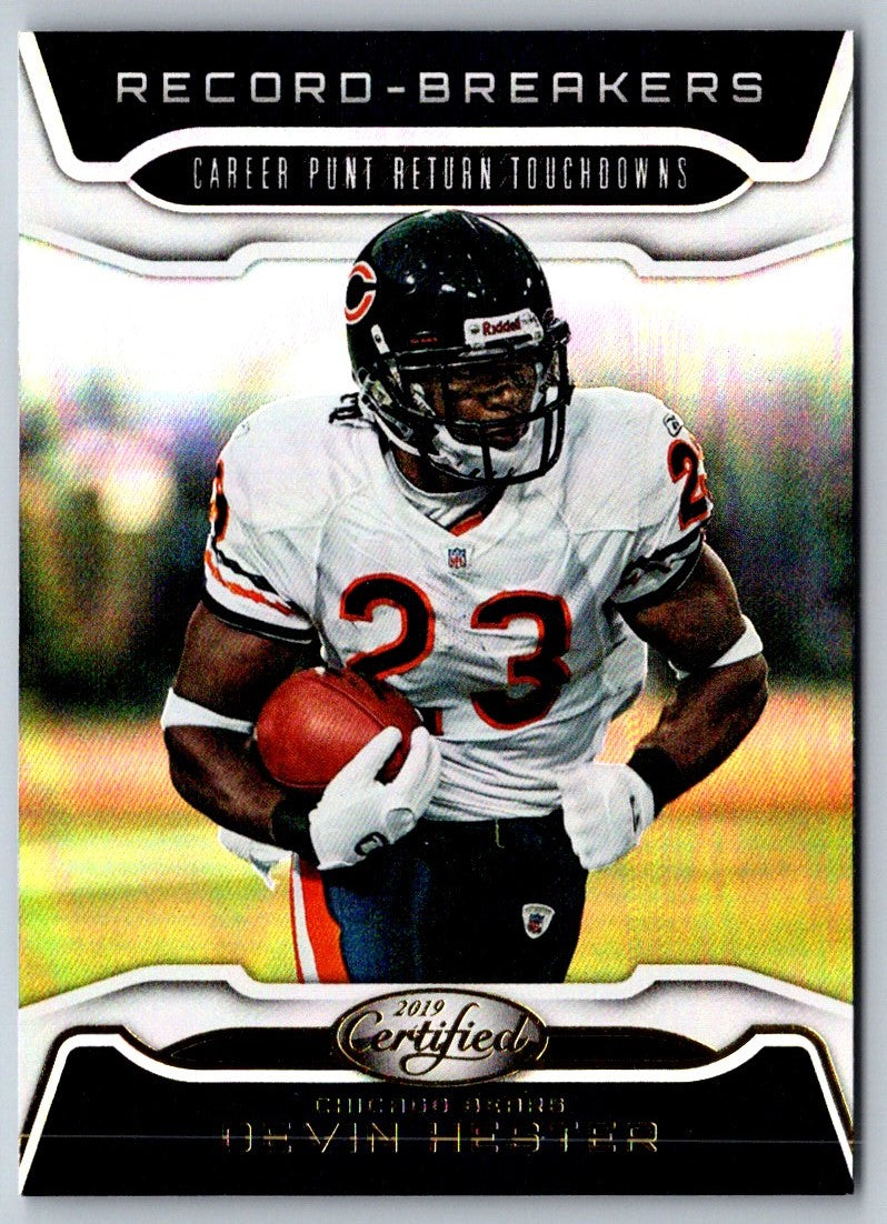 2019 Panini Certified Record Breakers Devin Hester