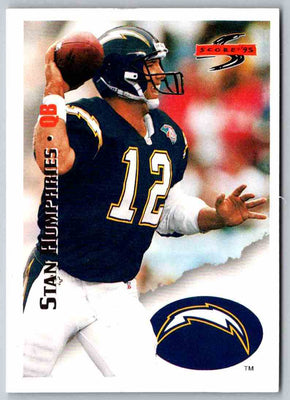 1995 Score Stan Humphries #191