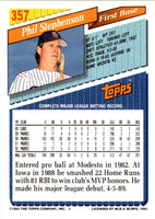 1993 Topps Inaugural Rockies Phil Stephenson #357