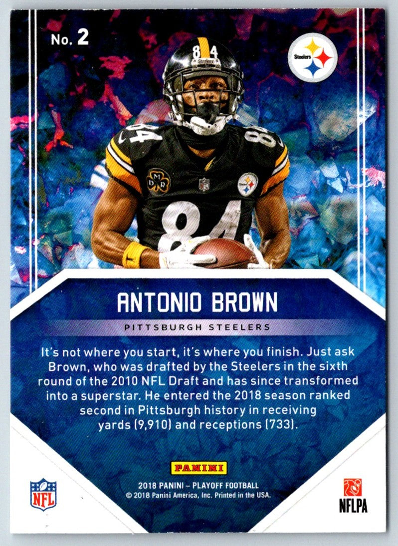 2017 Panini Playoff Antonio Brown