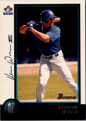 1998 Bowman Vernon Wells #112
