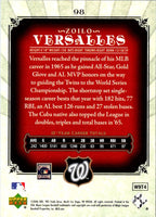 2006 SP Legendary Cuts Zoilo Versalles #98