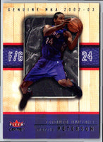 2002 Fleer Genuine Morris Peterson #79