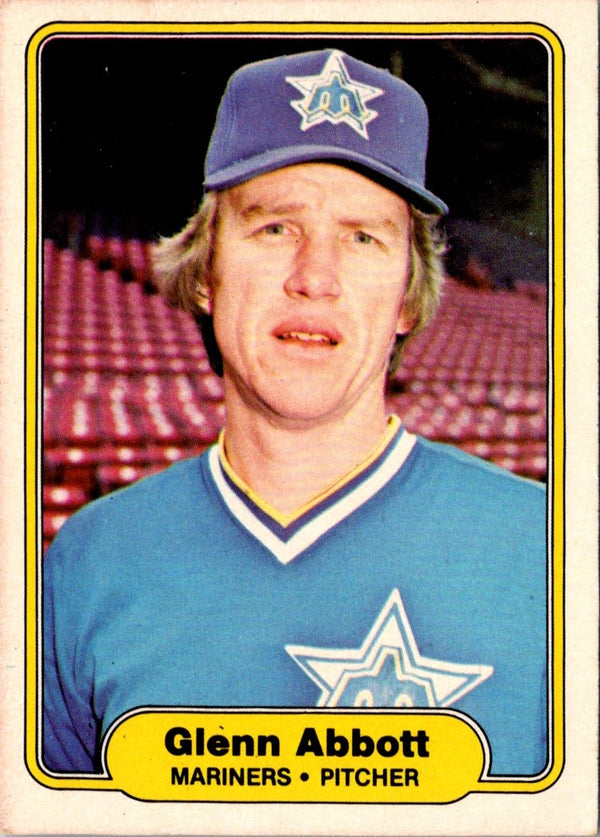 1982 Fleer Glenn Abbott #502