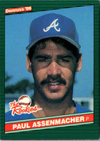 1986 Donruss The Rookies Paul Assenmacher #28