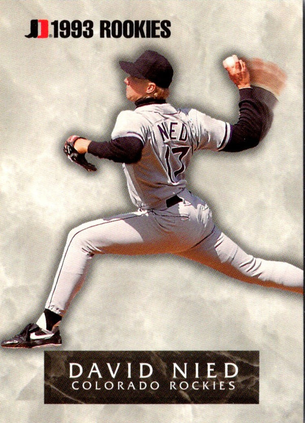 1993 Jimmy Dean Rookies David Nied #7