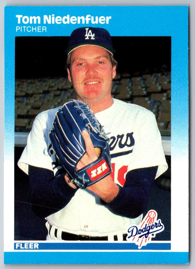 1987 Fleer Tom Niedenfuer