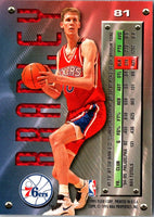 1995 Metal Shawn Bradley #81