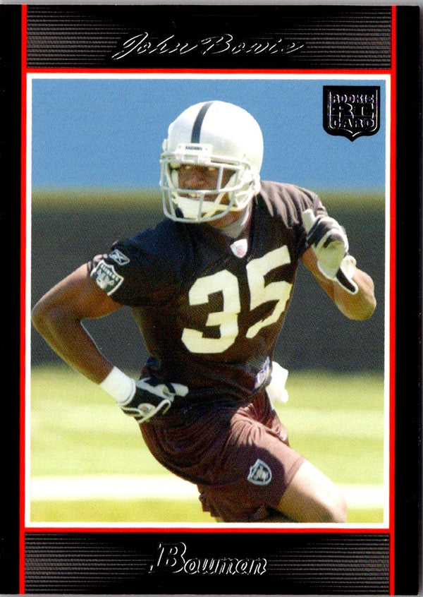 2007 Bowman John Bowie #254 Rookie