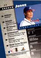 1998 Pinnacle Inside Andruw Jones #25