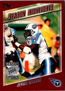 2000 Topps Season Opener Jevon Kearse