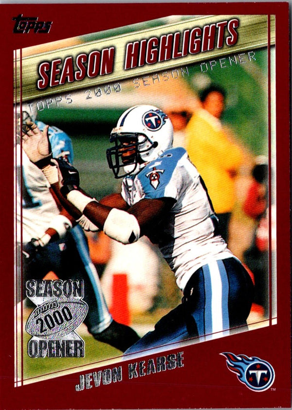 2000 Topps Season Opener Jevon Kearse #179