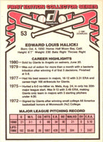 1981 Donruss Ed Halicki #53