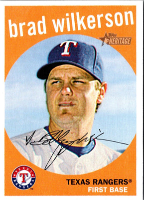 2008 Topps Heritage Brad Wilkerson #245