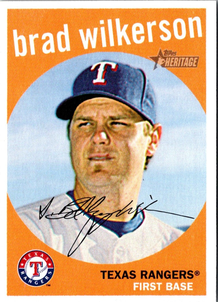 2008 Topps Heritage Brad Wilkerson