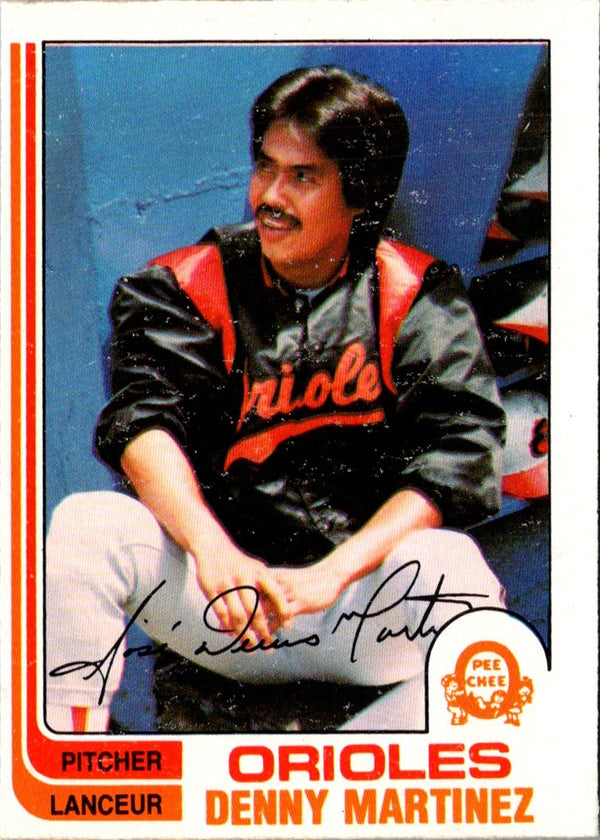 1982 O-Pee-Chee Dennis Martinez #135