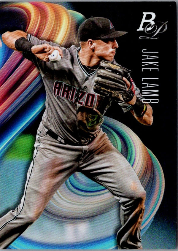 2018 Bowman Platinum Jake Lamb #10