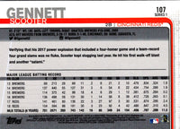 2019 Topps Scooter Gennett #107
