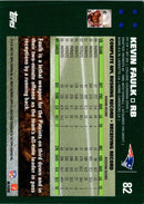 2007 Topps Kevin Faulk