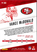 2017 Panini Prestige Vance McDonald #144
