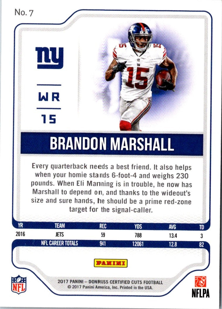 2017 Panini Brandon Marshall