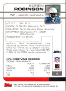 2002 Topps Reserve Koren Robinson