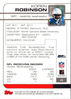 2002 Topps Reserve Koren Robinson #4