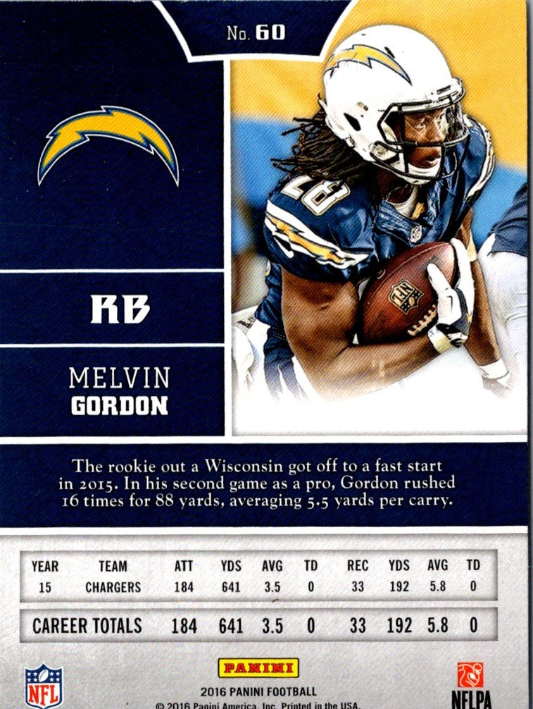 2016 Panini Melvin Gordon