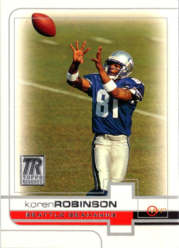 2002 Topps Reserve Koren Robinson #4