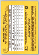 1986 Donruss Mike Fitzgerald