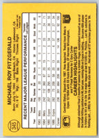 1986 Donruss Mike Fitzgerald #97