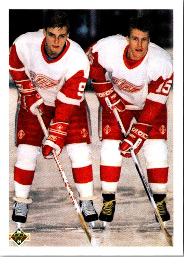 1990 Upper Deck Sergei Fedorov/Johan Garpenlov #521