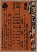1981 Topps Billy Waddy