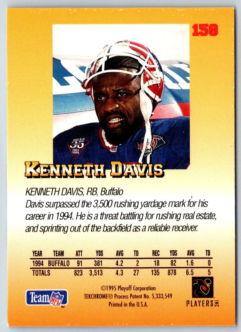 1995 Playoff Prime Kenneth Davis