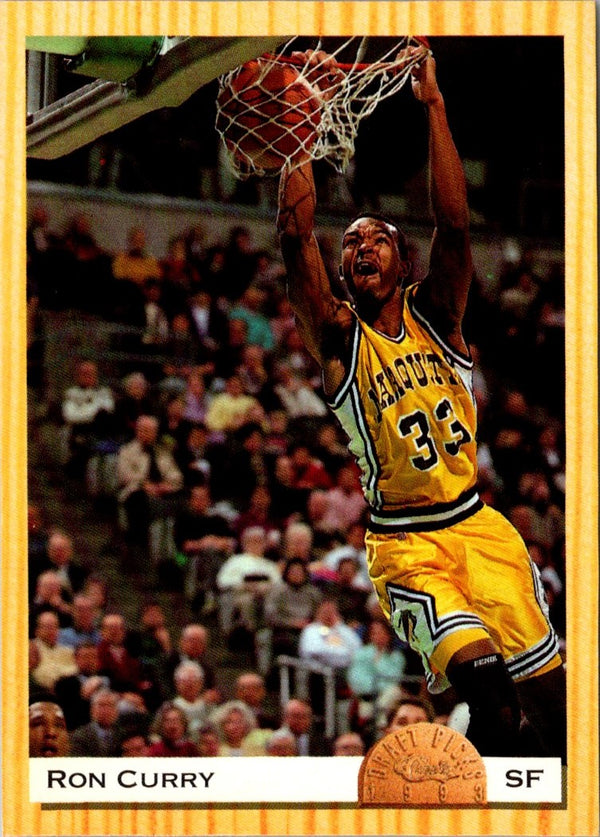 1993 Classic Draft Picks Ron Curry #23