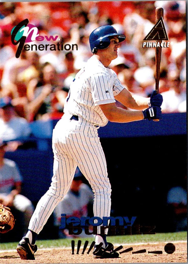 1994 Pinnacle New Generation Jeromy Burnitz #NG23