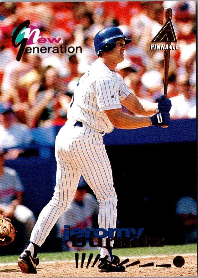 1994 Pinnacle New Generation Jeromy Burnitz