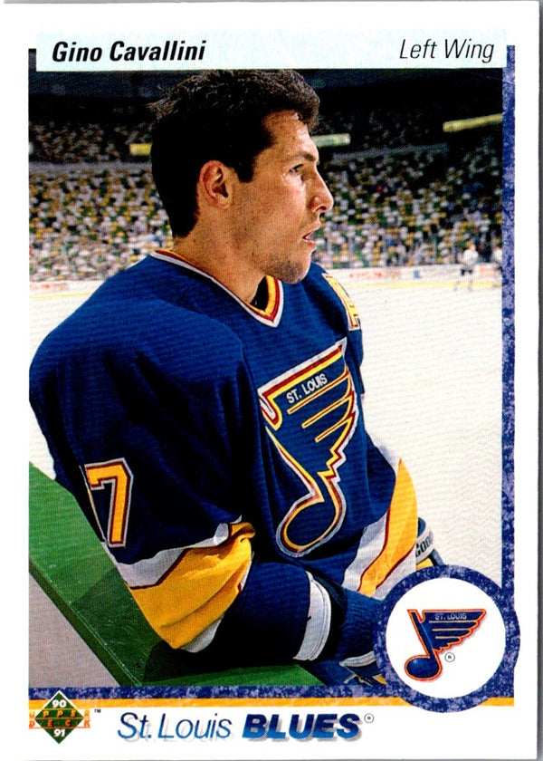 1990 Upper Deck Gino Cavallini #38