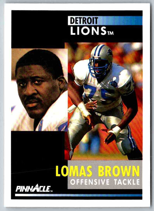 1991 Pinnacle Lomas Brown #228