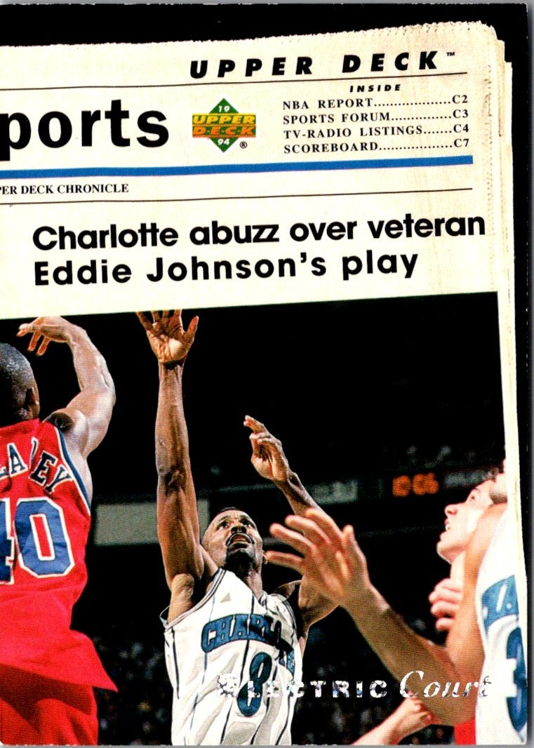 1993 Upper Deck Special Edition Electric Court Eddie Johnson