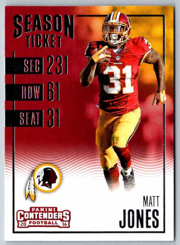 2016 Contenders Matt Jones #11