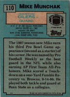 1988 Topps Mike Munchak #110
