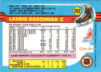 1991 O-Pee-Chee Laurie Boschman #202