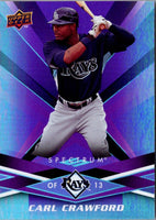 2009 Upper Deck Spectrum Carl Crawford #93