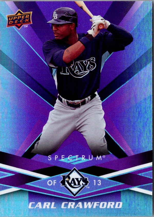 2009 Upper Deck Spectrum Carl Crawford #93