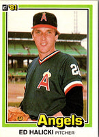 1981 Donruss Ed Halicki #53