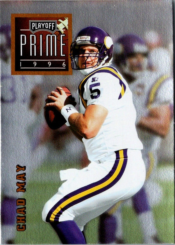 1996 Playoff Prime Chad May #50