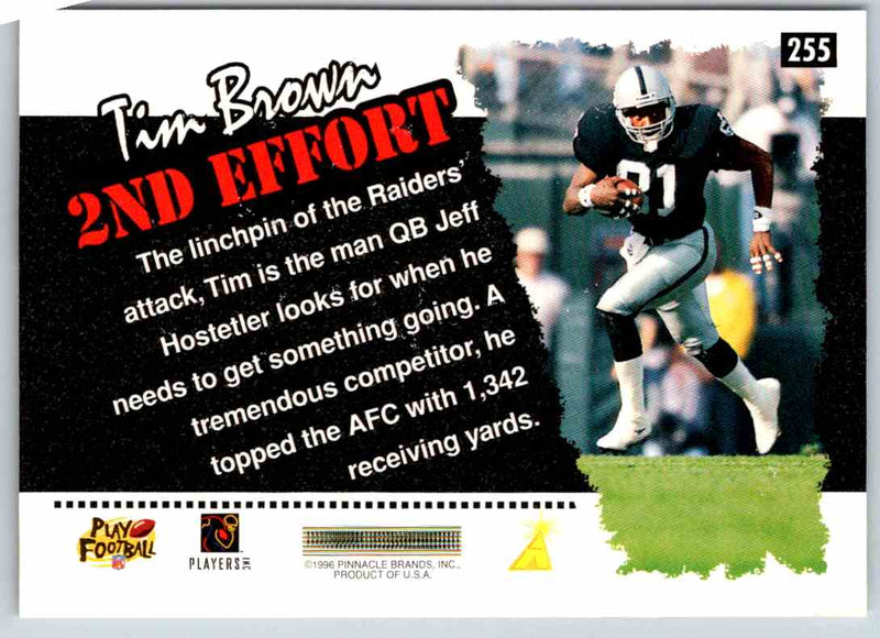 1996 Score Tim Brown
