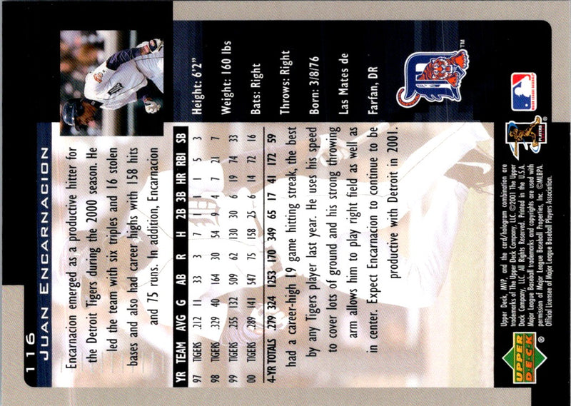 2003 Upper Deck Juan Encarnacion