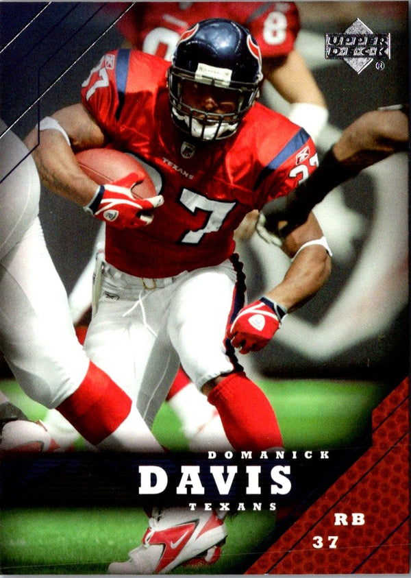 2005 Upper Deck Domanick Davis #74